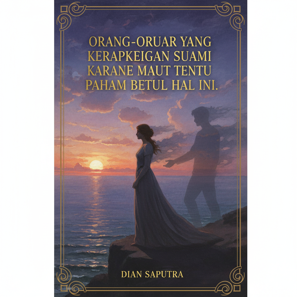 Orang-orang yang kerap kehilangan suami karena maut tentu paham betul hal ini.