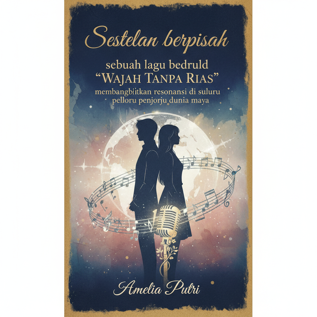 Setelah berpisah, sebuah lagu berjudul "Wajah Tanpa Rias" membangkitkan resonansi di seluruh penjuru dunia maya.